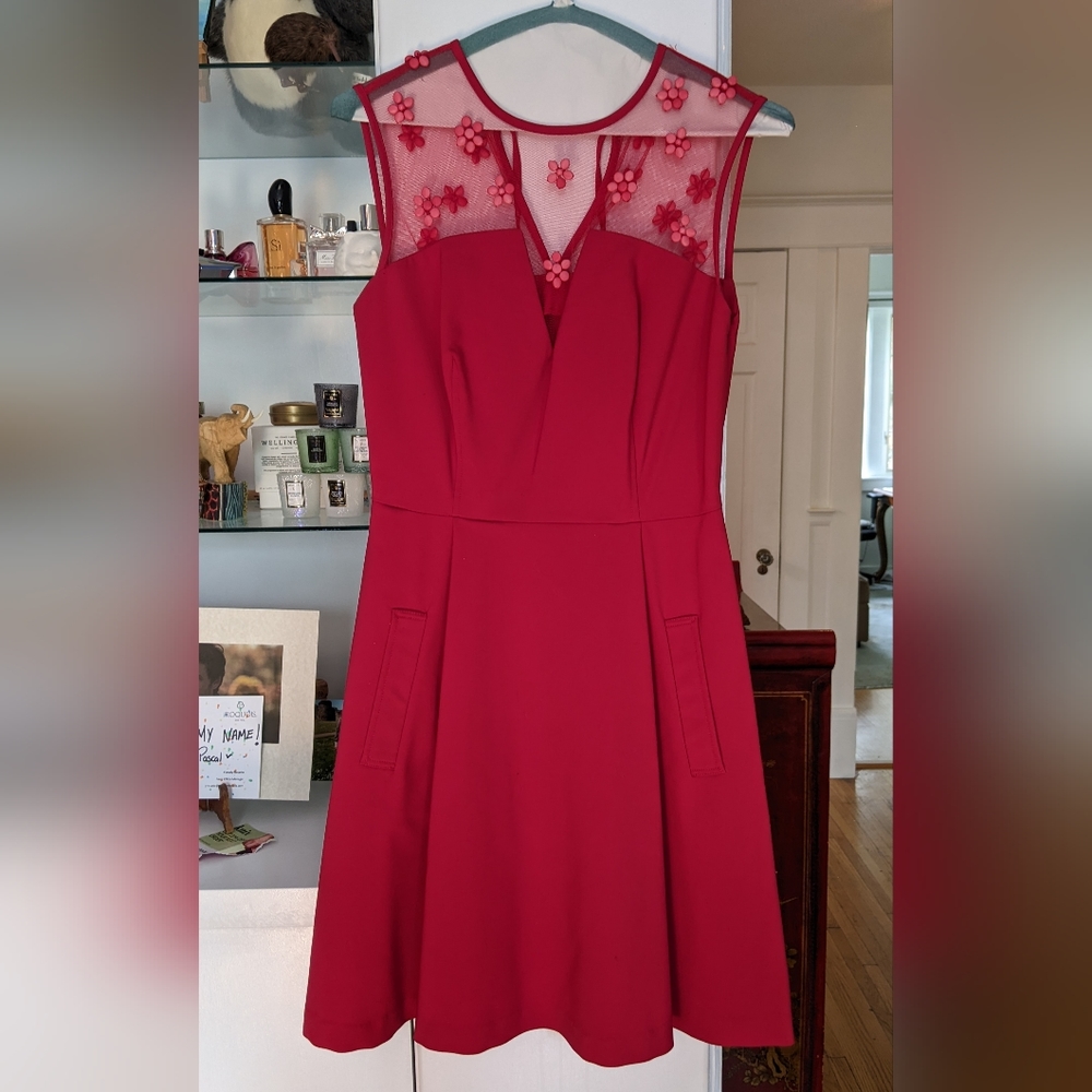 Twin-Set Simona Barbieri Red Dress